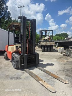 2003 NISSAN FGJ02-A30V 3 TON DIESEL FORKLIFT W/ 3-STAGE MAST
3 TON CAPACITY 5FT LONG FORKS