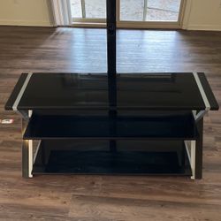 TV Stand With Shelves 