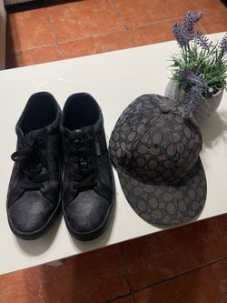 Coach shoes & hat