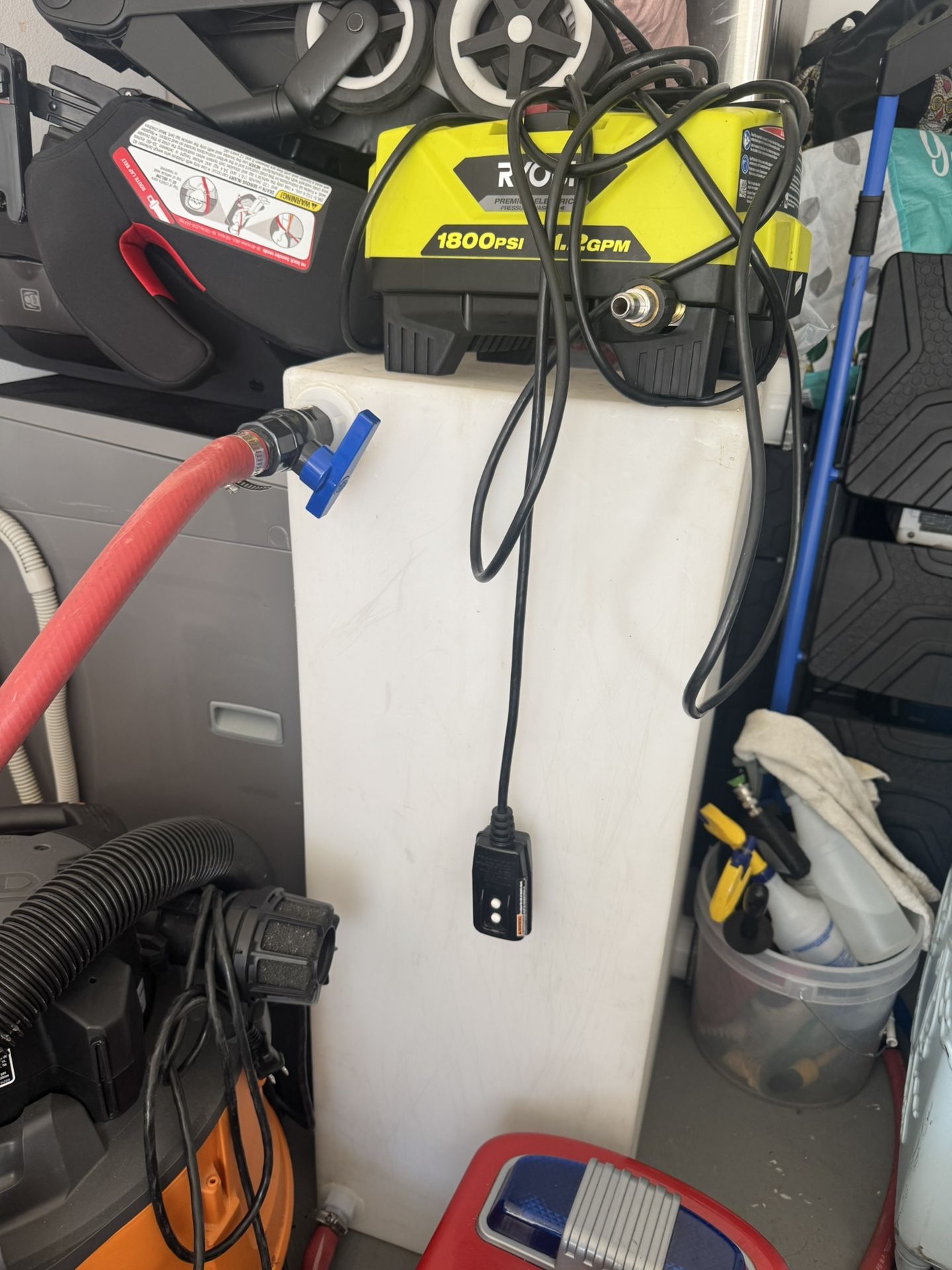 Car Detail Equipment (Water Tank Ext)