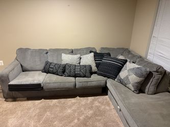 Grey Sofa Sectional For Sale. 