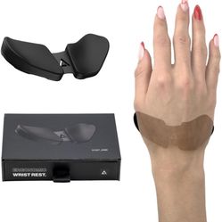 DELTAHUB Carpio 2.0 - Left-Handed Truly Ergonomic Wrist Rest for Mouse, Carpal Tunnel Support