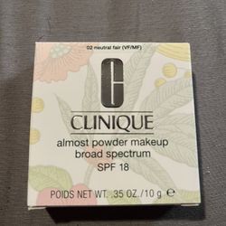 Clinique Almost Powder Foundation In Shade Neutral Fair