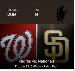 Padres vs Nationals