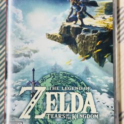 The Legend of Zelda Tears of the Kingdom - Nintendo Switch Game & Case Tested