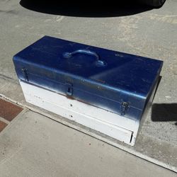 Metal Toolbox + Tools & Misc