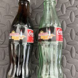 8 0z  Coca Cola Coke Bottle Disney Tomorrowland Grand Late Opening Spring 1998