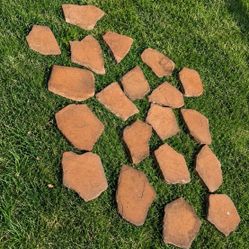 Natural Flagstone Stepping Stones 20count
