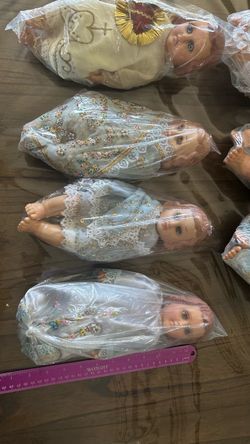 Niño Dios mediano de plástico  traido de México