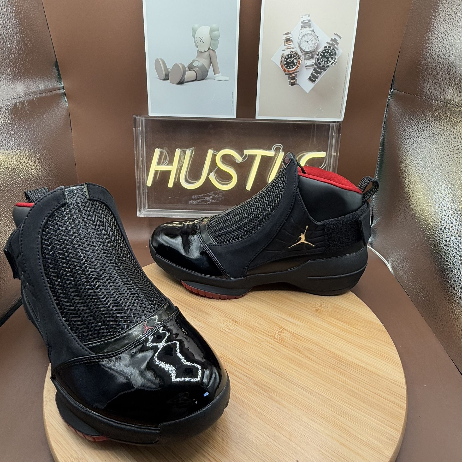 Nike Air Jordan 19 Retro Bred Countdown Pack (2008) Men's Size 8