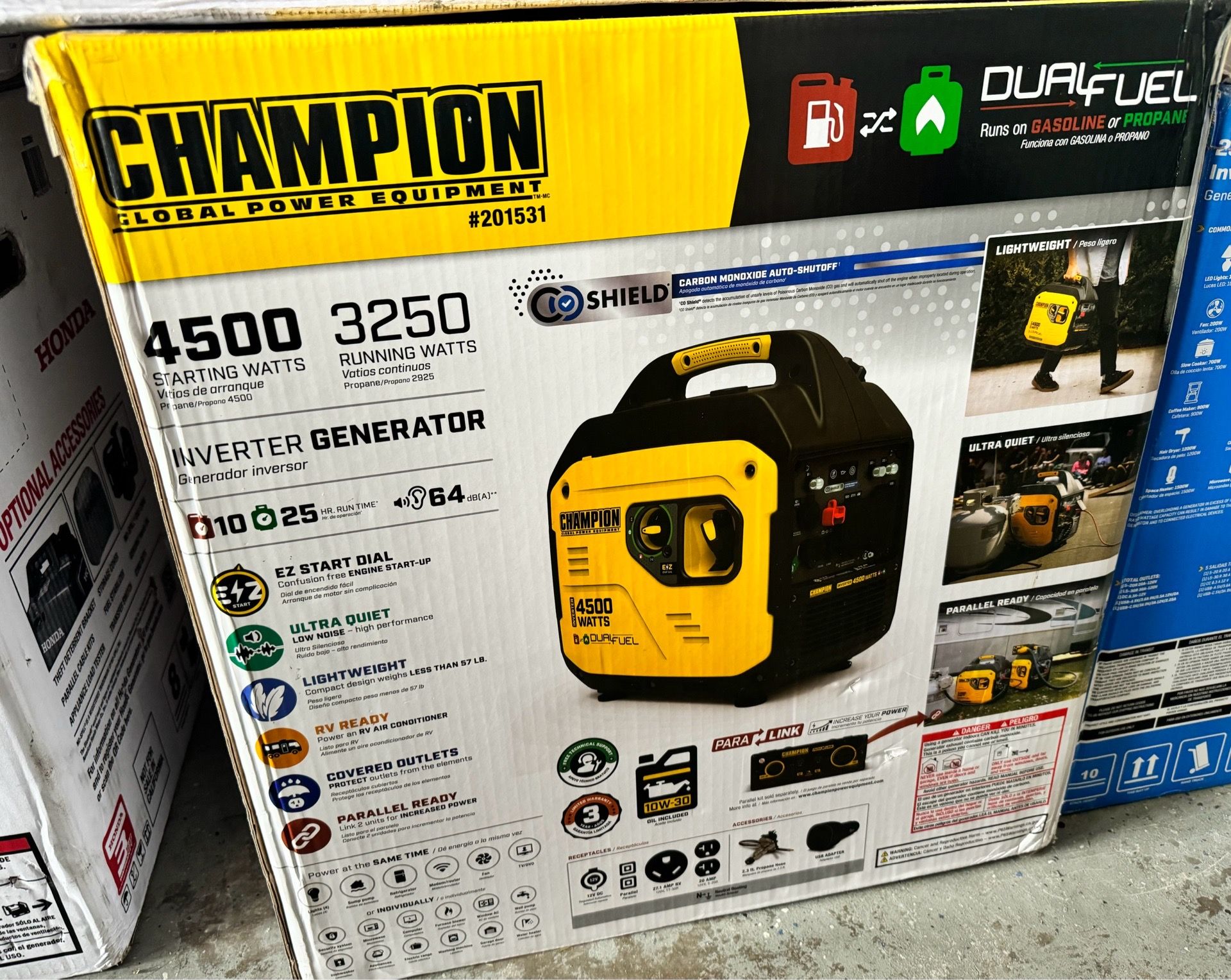 4500 Inverter Champion Generator
