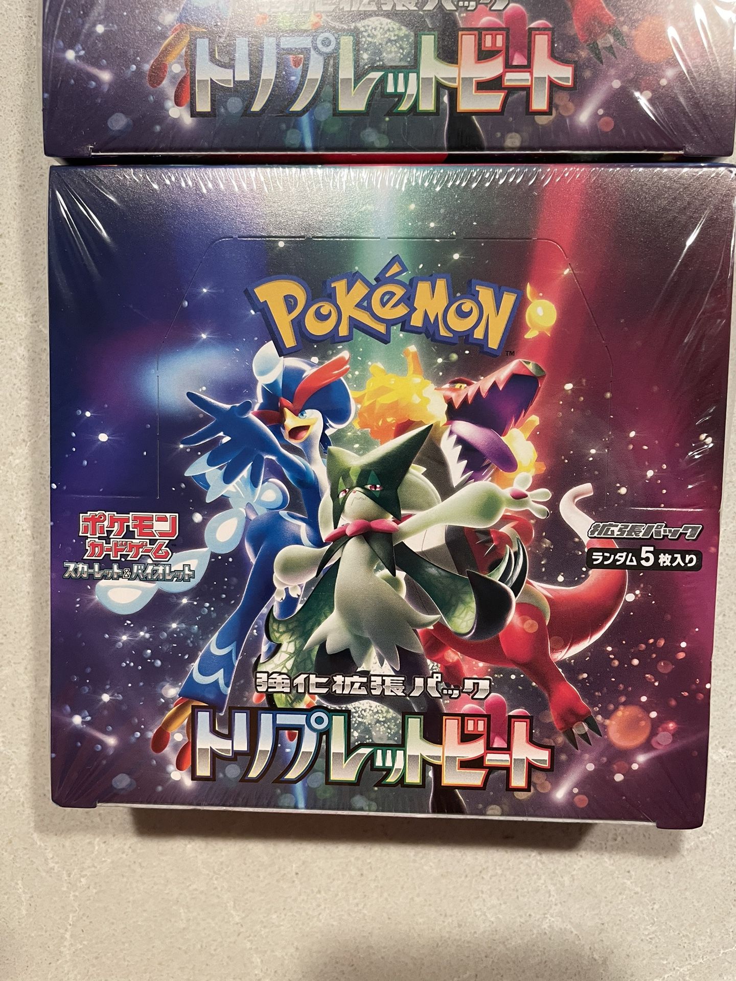 Triple Beat Japanese Booster Box *SEALED* Pokemon Scarlet Violet