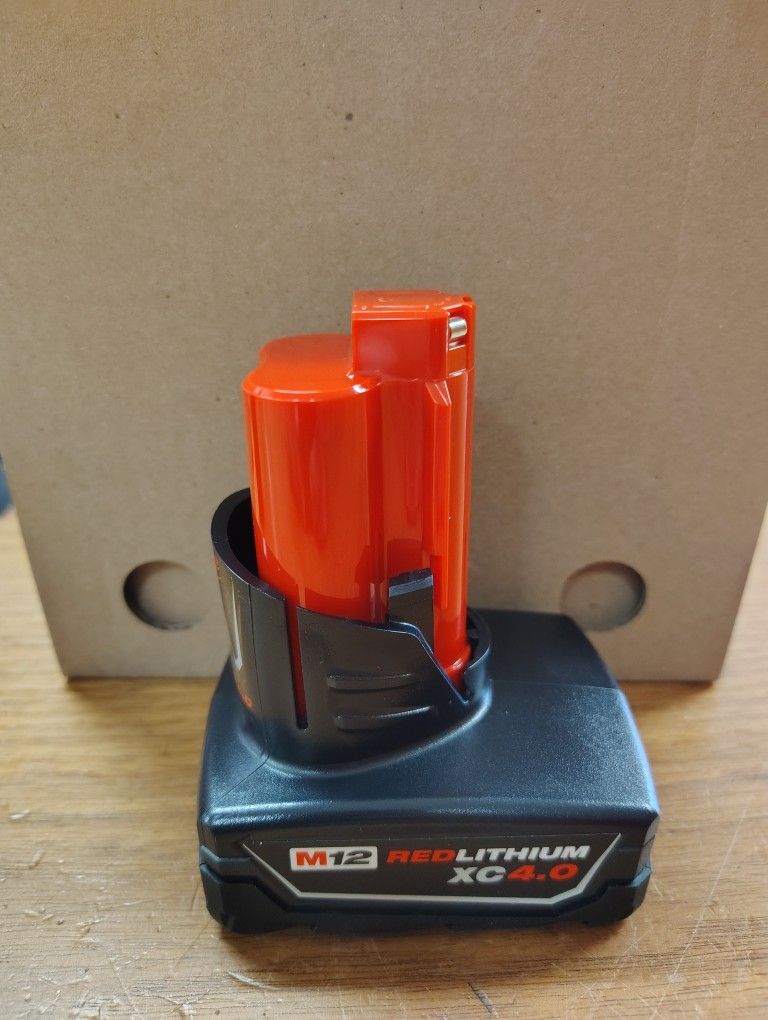 Milwaukee 4.0ah Battery M12