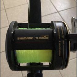 Shimano Tld 25 Combo With New Line for Sale in Kissimmee, FL