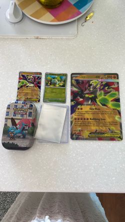 Selling Pokemon - Jumbo card, tin, Mega Zygarde, Bulbasaur