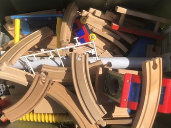Train Set- Some Brio Stations abd Small Trains