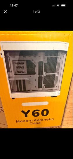 New Y60 White PC Case