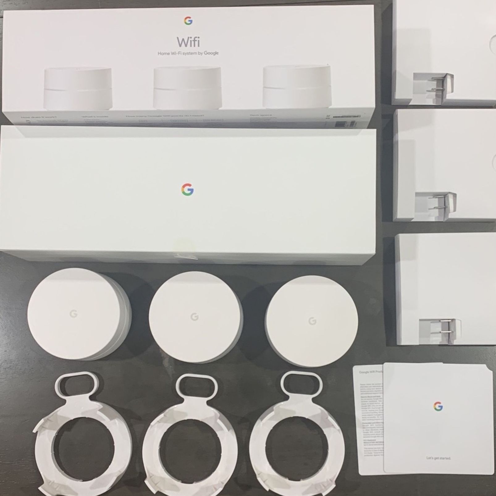 Google Wifi Home 3 Mesh System $120