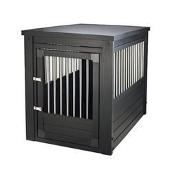New Age Pet ecoFLEX Pet Crate/End Table, X-Large, Black