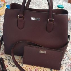 BOLSA Y CARTERA KATE SPADE ,LIKE NEW 