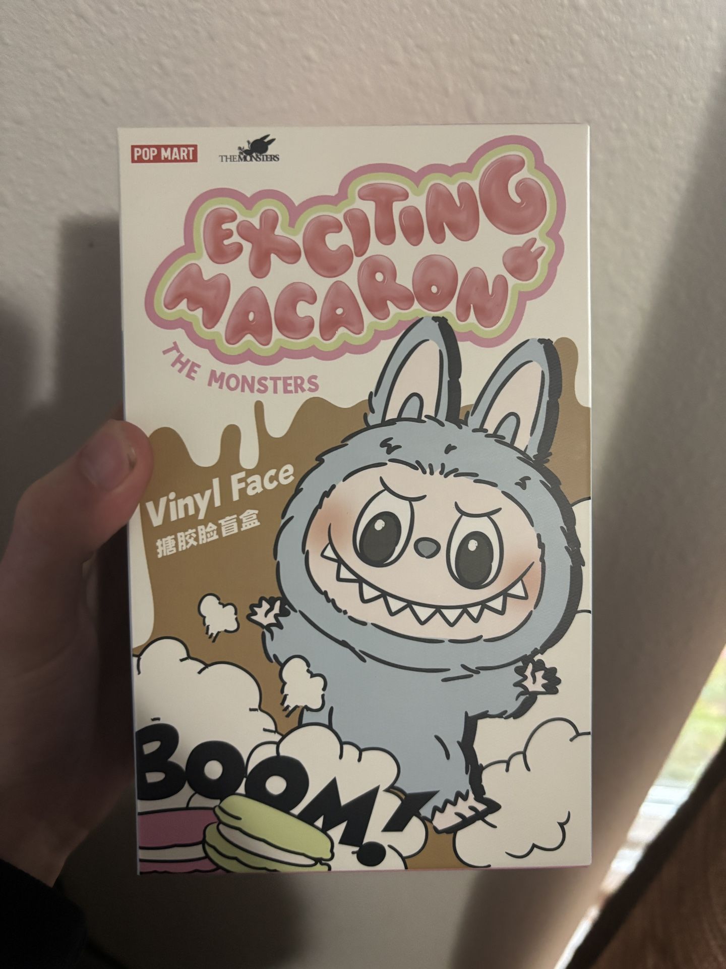 Labubu The Monsters Exciting Macaron  Sesame Bean Sealed