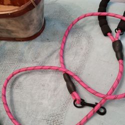 Pink 6 Ft Dog Leash New In Bag. 5.00 Firm