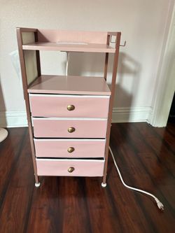 Nightstand with charging station