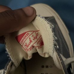 CDG Play Grey Low-top sneakers- men’s size 5 women size 7