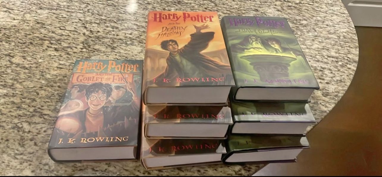Hard Cover Harry Potter Books!