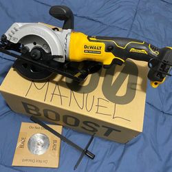 Dewalt Circular Saw 4 1/2” Tool Only New Nueva 