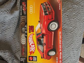 Mattel Brick Shop Hot Wheels 84 Audi Quattro