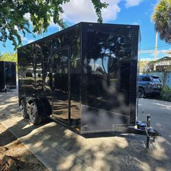 Hook & Line 7 x 14 Enclosed Trailer 7k