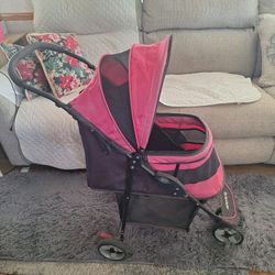 Pet Stroller And Dog Crate