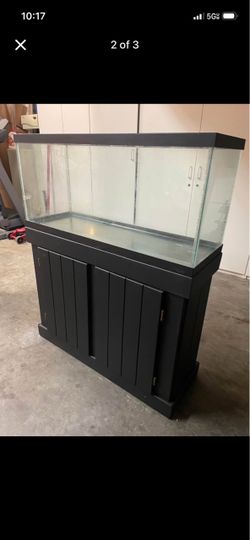35 gallon fish tank + stand