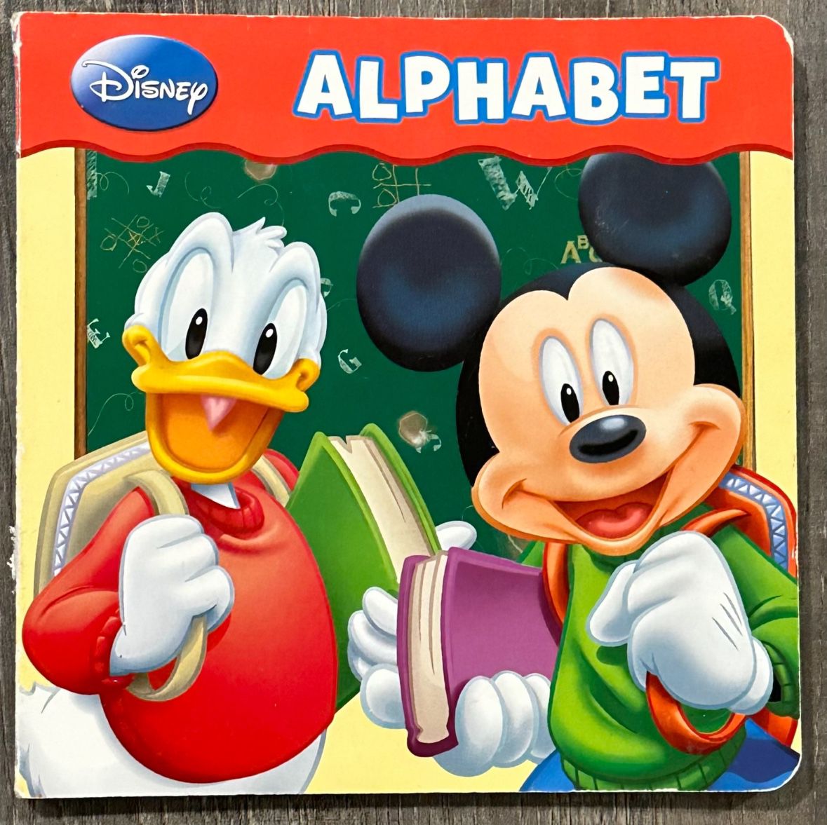 Disney Mickey Mouse Alphabet Children’s Board Book
