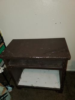 Wood Frame TV Stand