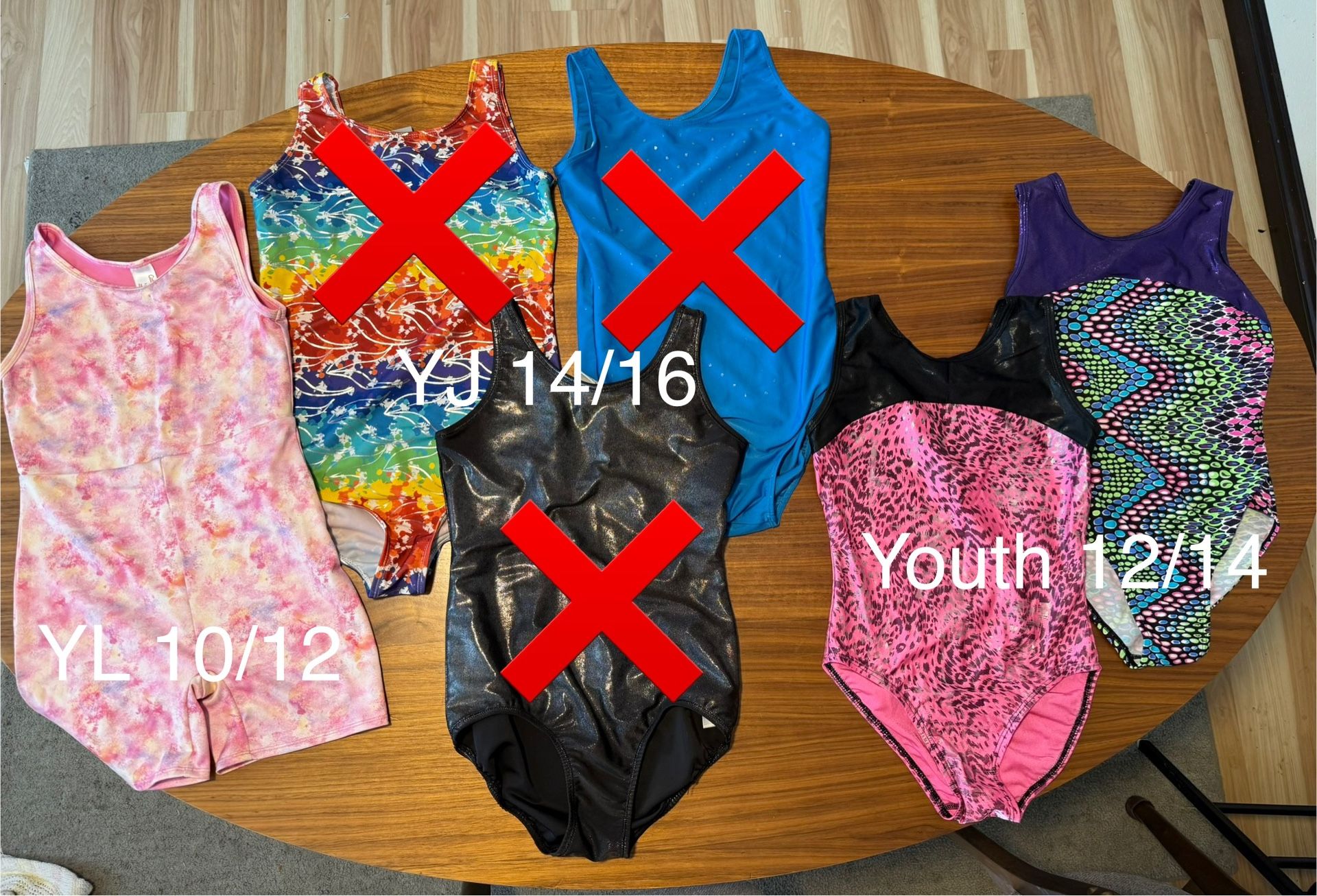 Girls Gymnastics Leotards