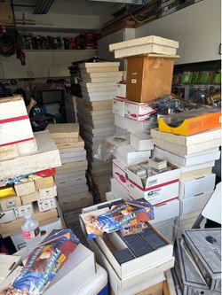 Over half a million sports cards