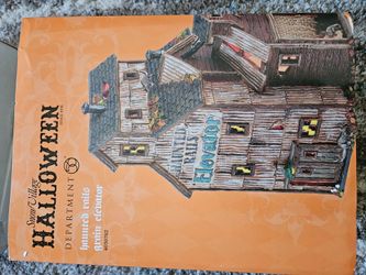 Department 56 haunted rails elevator