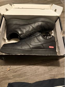 Black supreme air forces