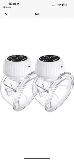 Hands Free Breast Pump, Wearable Breast Pump with Silicone Massage Petal Functio