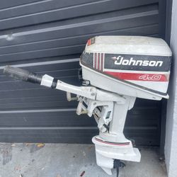 Johnson 4 Hp Outboard Motor 