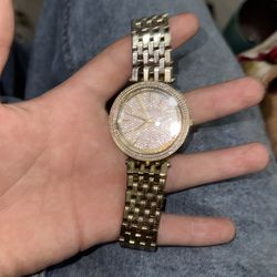 Michael Kors Darci Gold Dial Watch Women