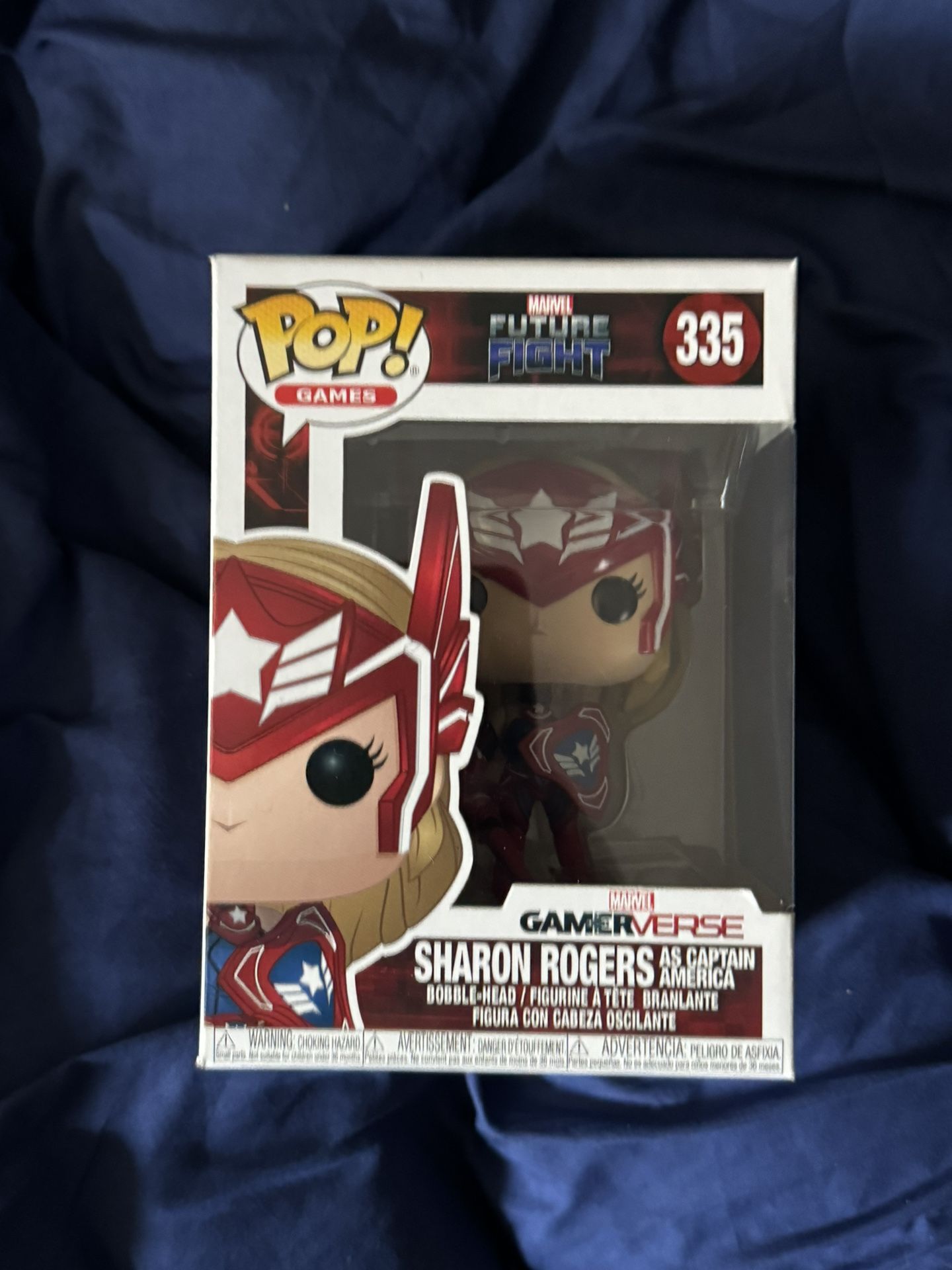 Funko Pop Marvel Future Fight SHARON ROGERS AS CAPTAIN AMERICA