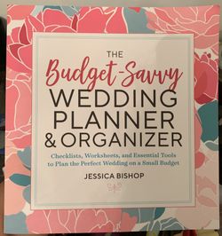 NEVER USED Budget savy wedding planner and organizer