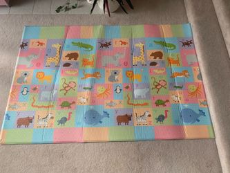 Baby care play mat