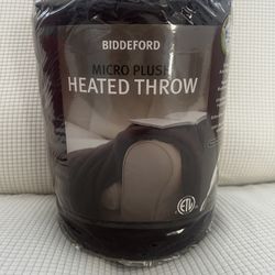 Biddeford Heated Throw