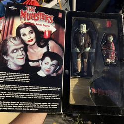 Vintage 90s The Munster Doll Toy In Box