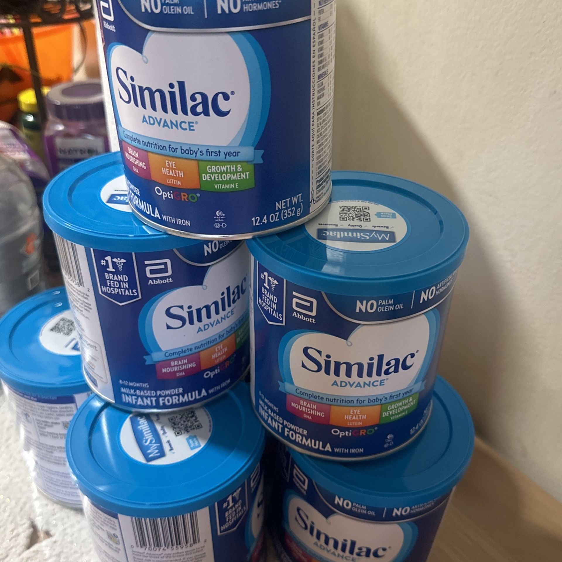 Similac 7 Cans Total Firm Price