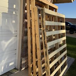 Free Pallets Bring A Truck. I’ll Text You The Address.